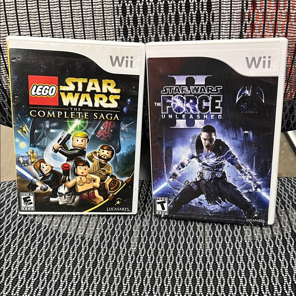 LEGO Star Wars Wii Game Set - Black and White